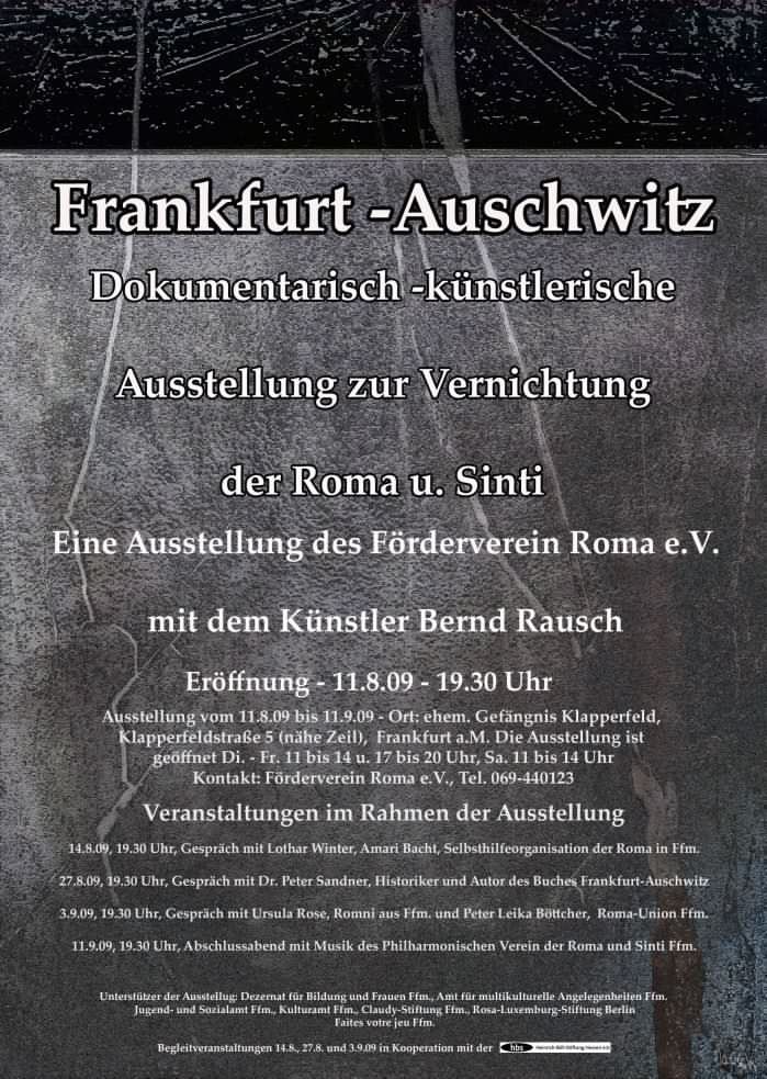 Plakat: Frankfurt-Auschwitz