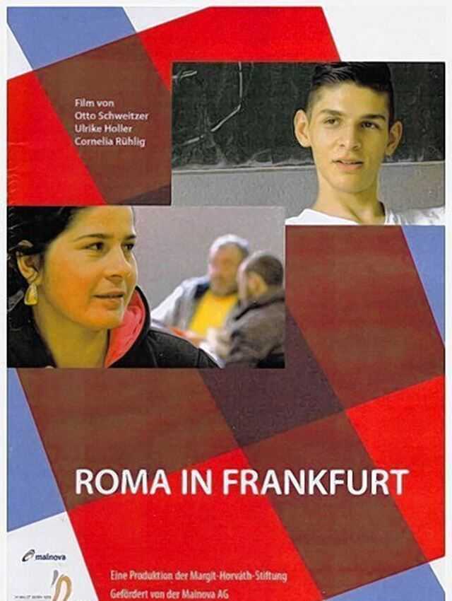 Plakat Roma in Frankfurt